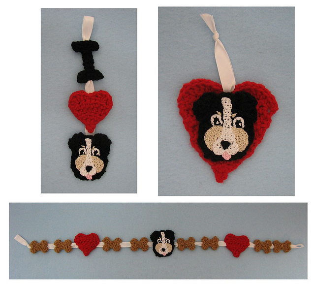 Bernese Mountain Dog Ornaments and Garland