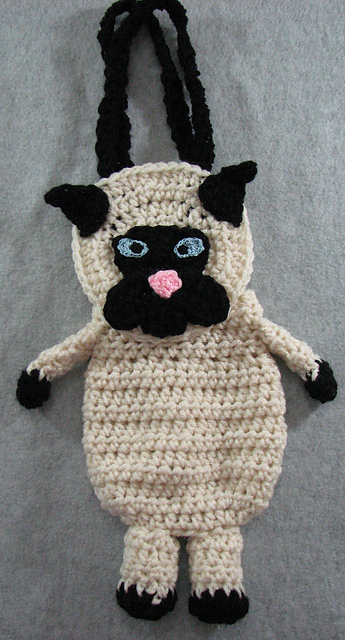 Siamese Shape Purse