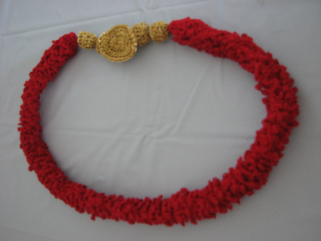 Red Loops Necklace
