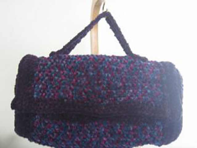 Eggplant Purse