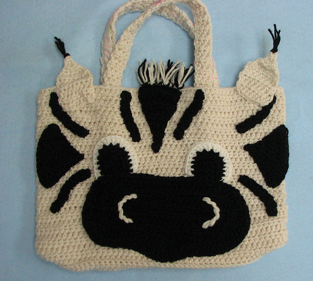 Zebra Tote