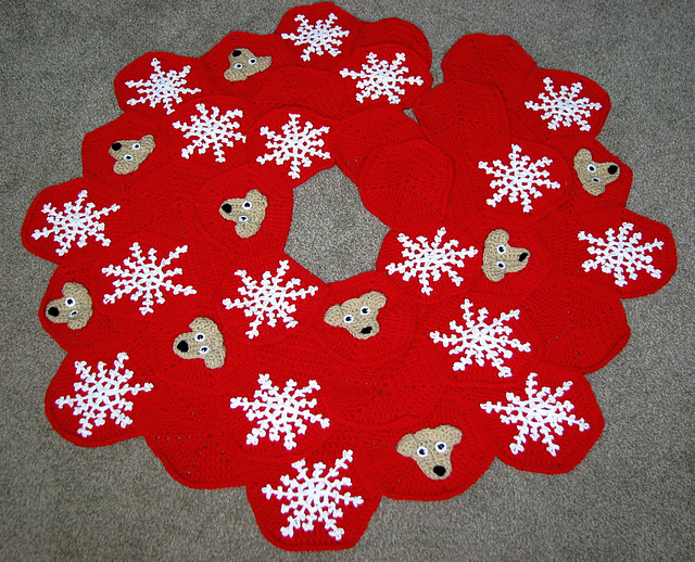 Labrador Christmas Tree Skirt