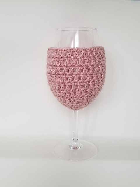 Easy Wine Glass Cozy
