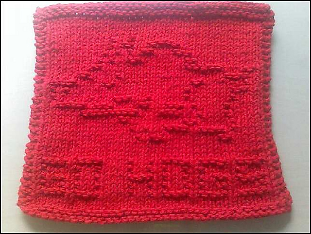 Arkansas Razorback Go Hogs Dishcloth