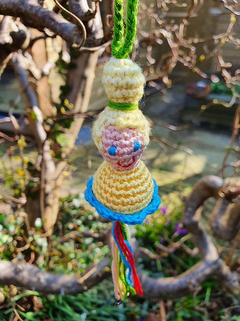 Mini geluk sleutelhangers