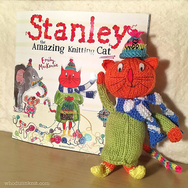 Stanley the Amazing Knitting Cat