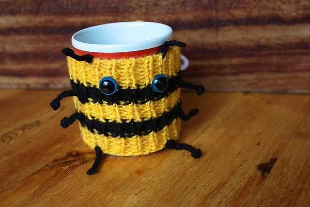 Bees and Honey - Mug Hugger