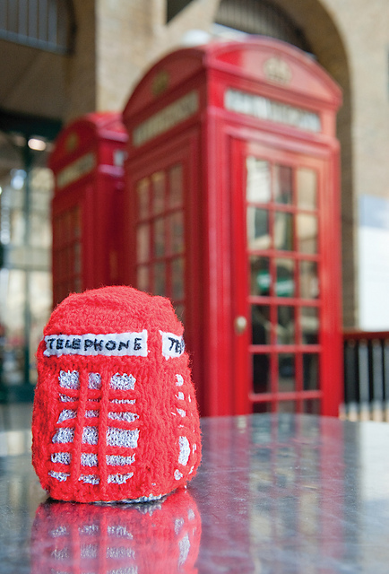 Pint-Sized Parliament Phonebox