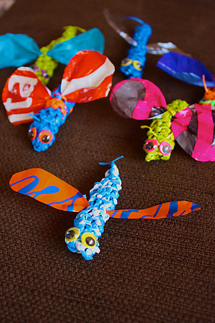 Doobrie the Dragonfly - Plastic Bag Bugs