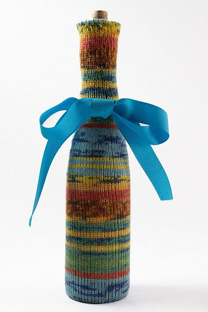 Bottle Gift Bag with Ribber