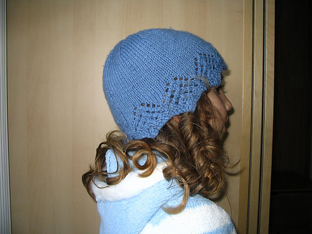 Sitting Pretty Lace Edged Hat