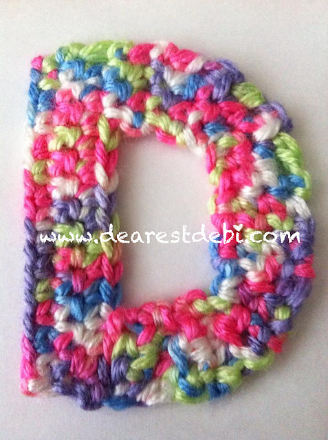 D is for Debi.. The letter D