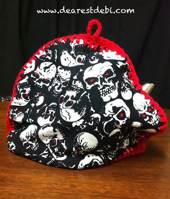 Crochet Edging Tea Pot Cozy