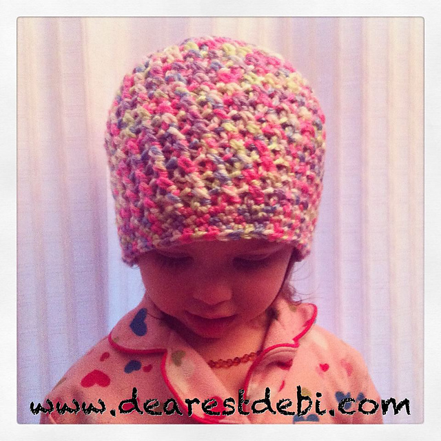 Cross Stitch Toddler Beanie