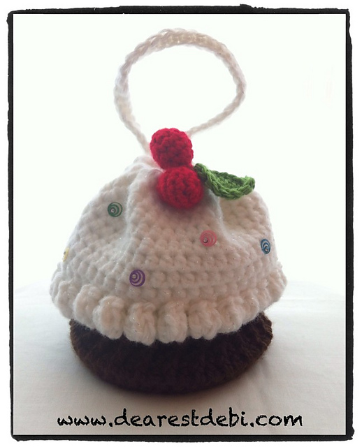 Cupcake Purse with Cherries on Top
