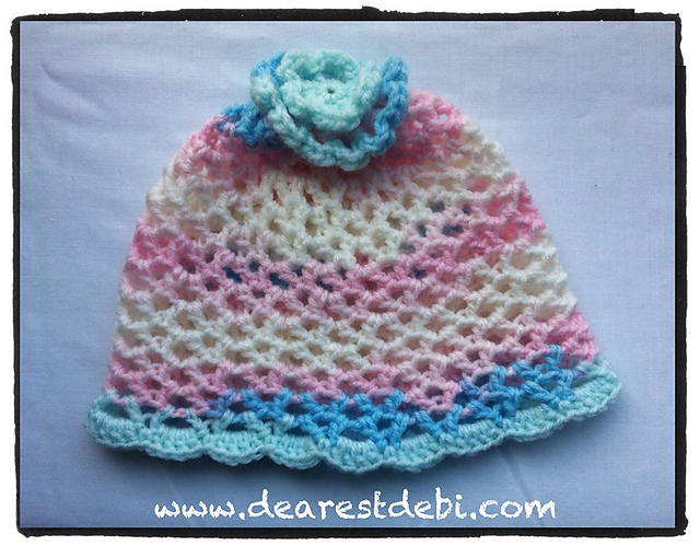 3D Flower Beanie Toddler