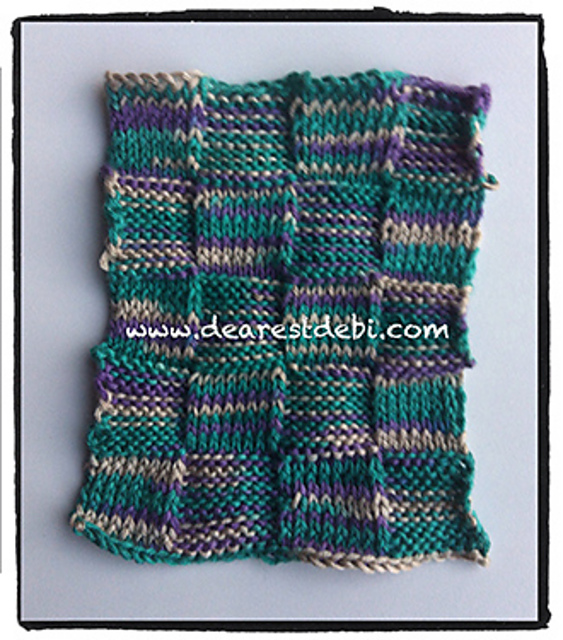 Knit Purl Dishcloth