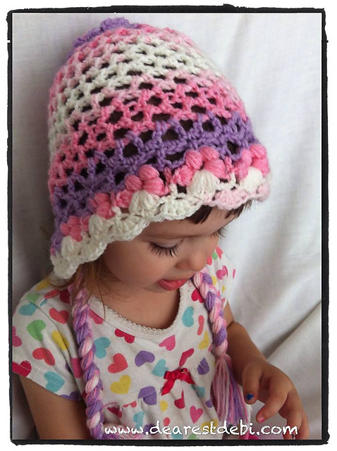 3D Flower Bonnet Toddler
