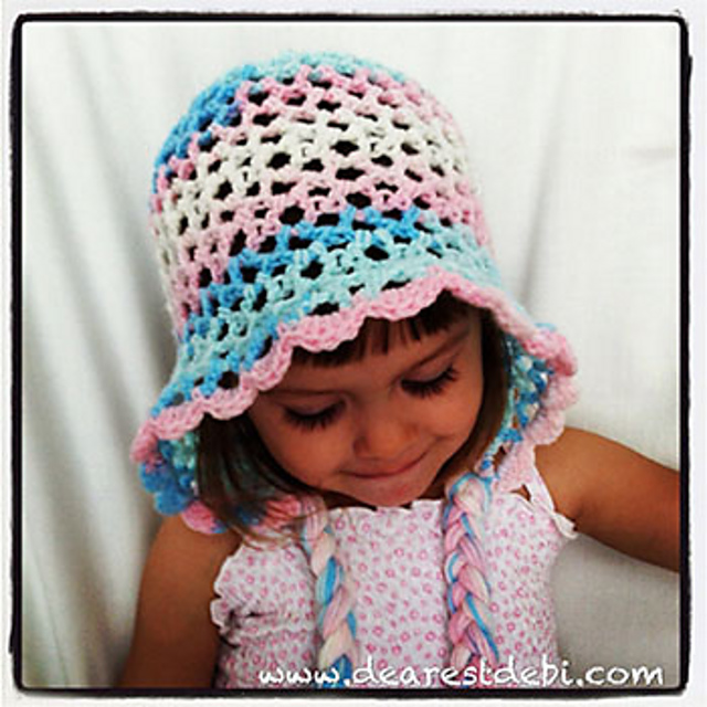 3D Flower Easy Bonnet Toddler
