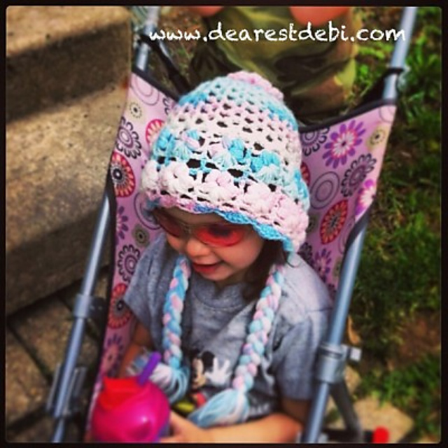 3D Flower Bonnet Toddler/Child