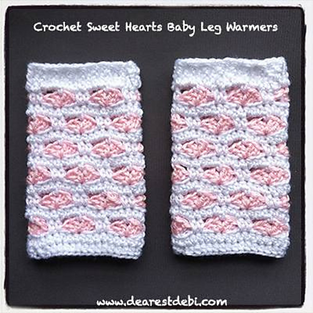 Sweet Hearts Leg Warmers