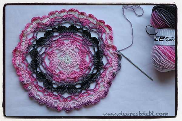 Serendipity Hearts Doily