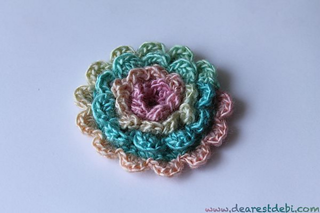 Simple Layered Flower