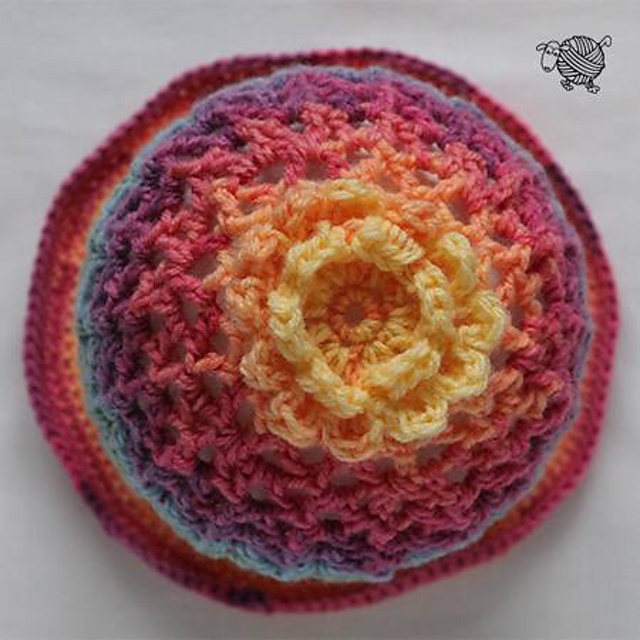 3D Sun Flower Hat Toddler