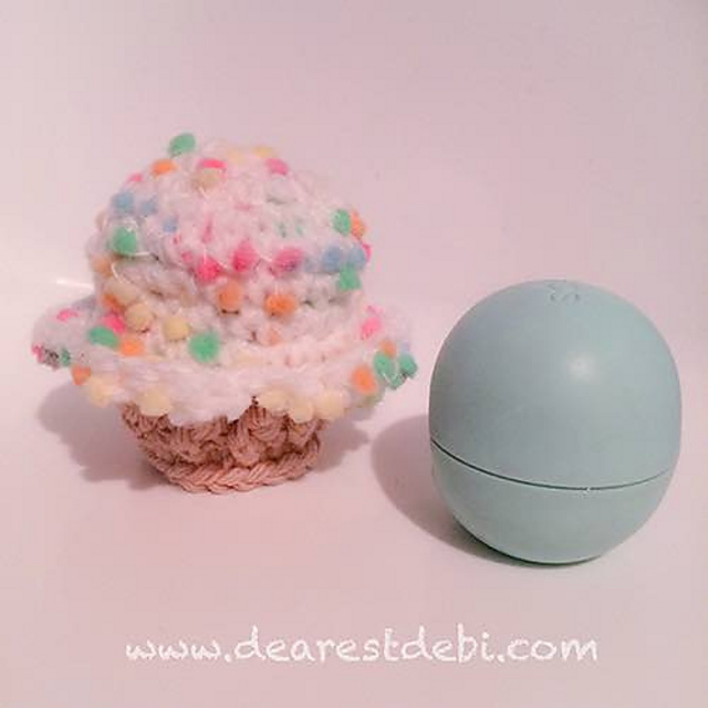 Lip Balm Cupcake