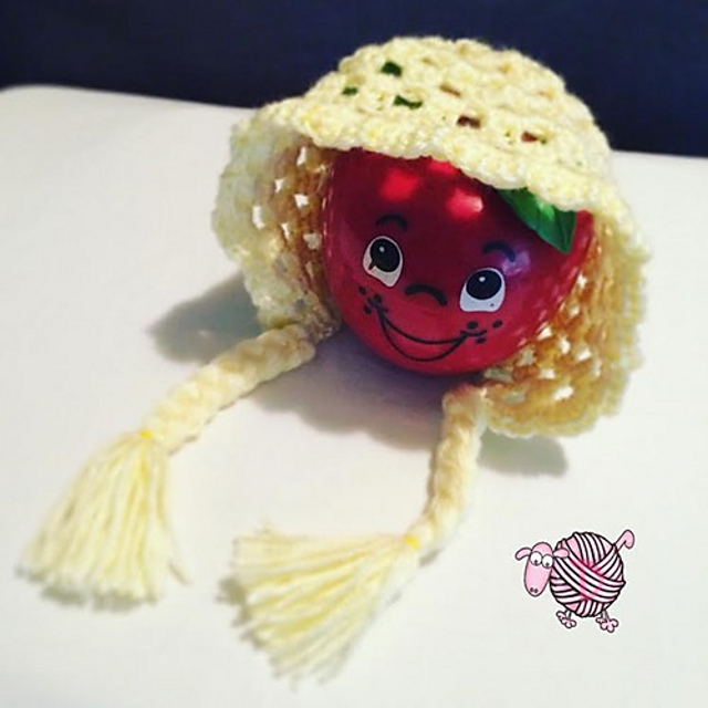 Sunflower Baby Bonnet