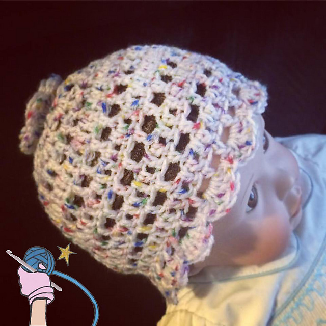 Confetti Flower Beanie