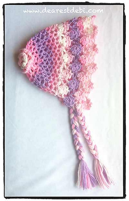3D Flower Lattice Bonnet