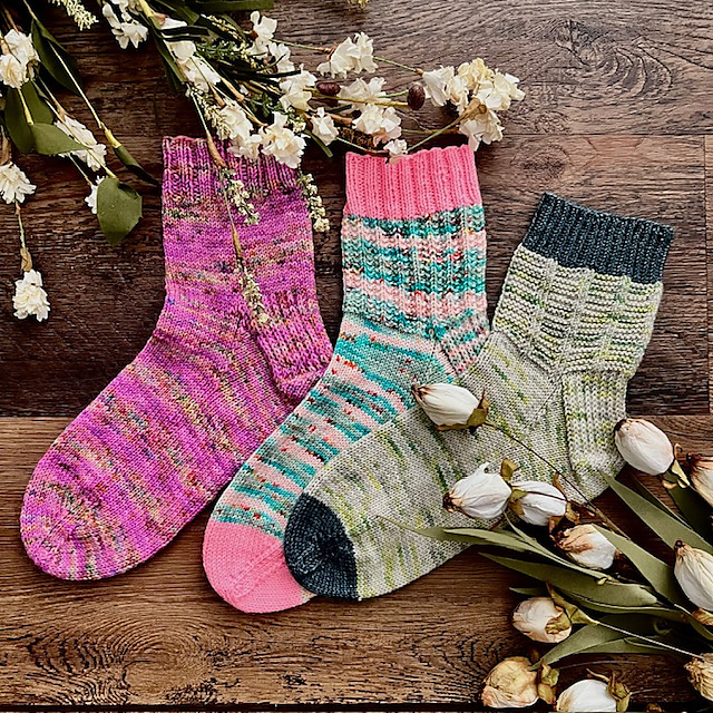 FlowerPot Sock Set