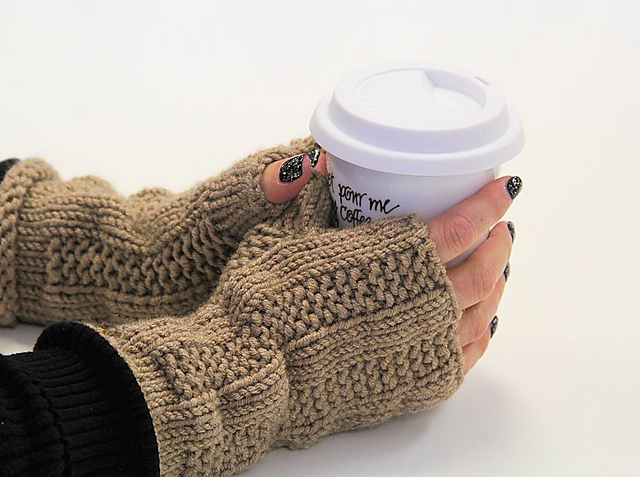 Abby Fingerless Mitts