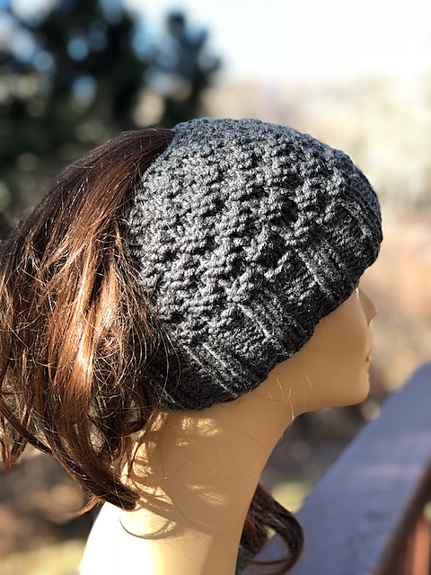 Messy Bun Hat
