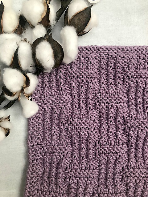 Lavender Dishcloth