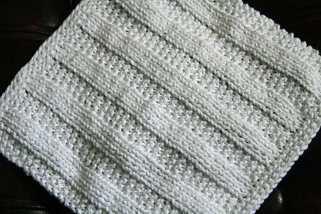 Keep It Straight Dishcloth