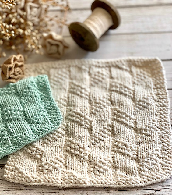 Playing with Rope Dishcloth