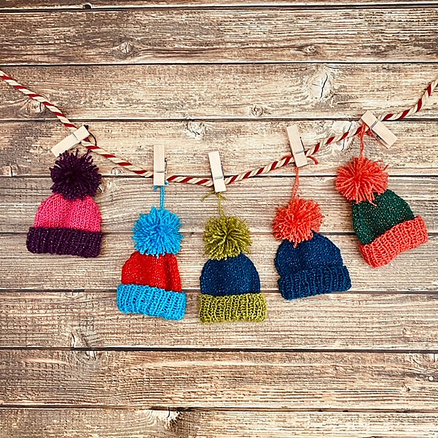 Rolled Brim Hat Ornament