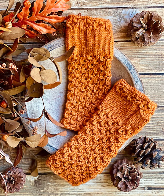 Autumn Fingerless Mitts