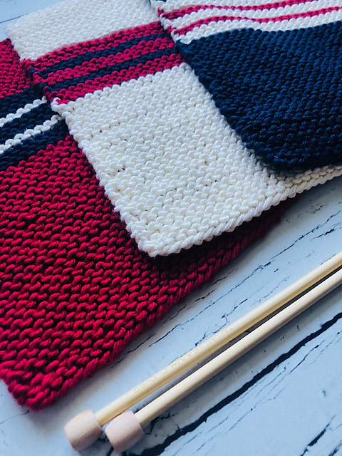 Pansy Dishcloth