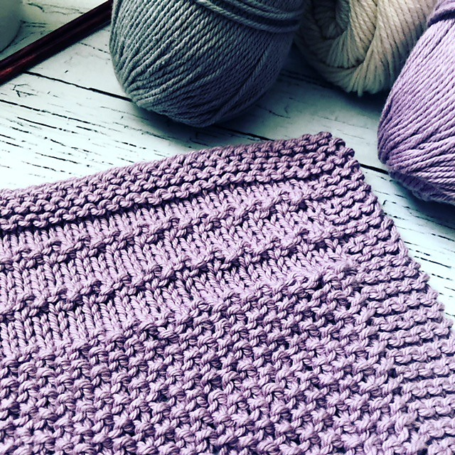 Bellflower Dishcloth