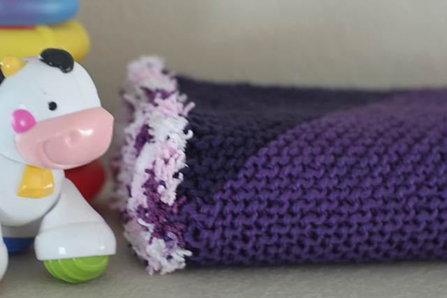 Orchid Baby Blanket