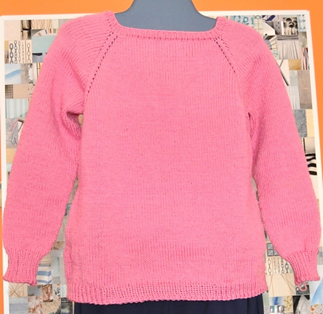 Any Gauge Raglan Pullover
