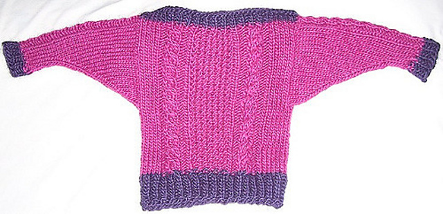 Cozy In Cables Toddler Sweater