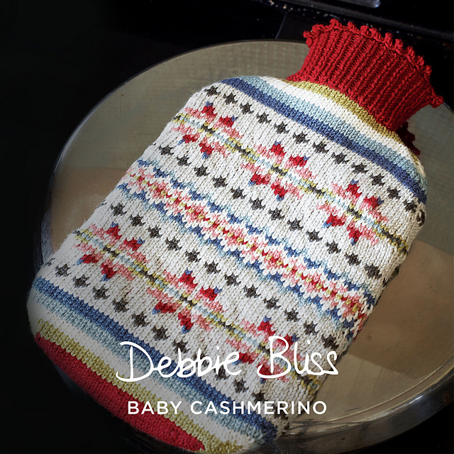Fair Isle Hot Water Bottle Cover