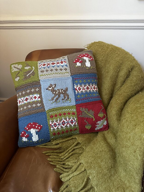 Walk in the Woods cushion