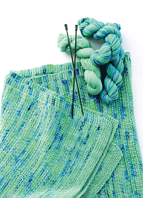 #9 Striped Lap Blanket