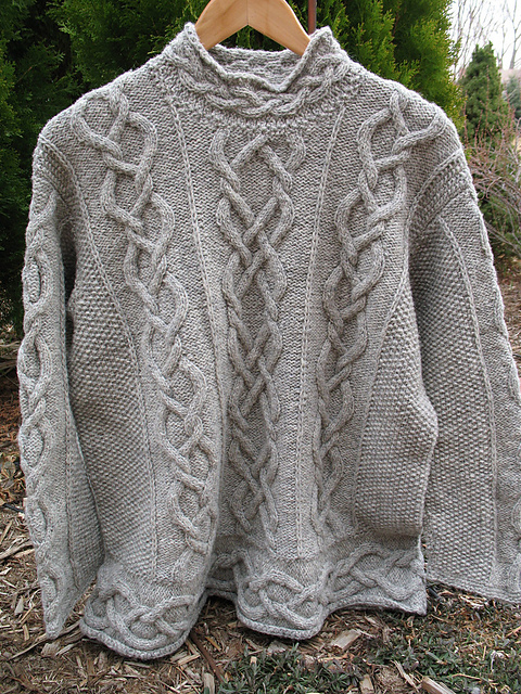 Emerald Isle Cable Pullover