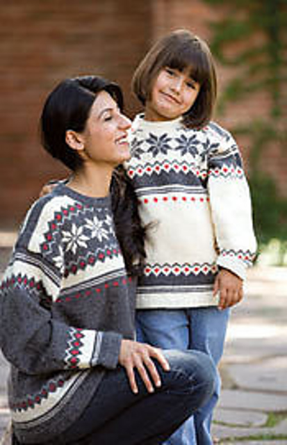 Big and Little Ski Sweaters